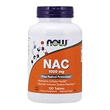 NOW Supplements, NAC (N-Acetyl-Cysteine) 1,000 Mg, Free Radical Protection, 120 Tablets NOW Supplements, NAC (N-Acetyl-Cysteine) 1,000 Mg, Free Radical Protection, 120 Tablets